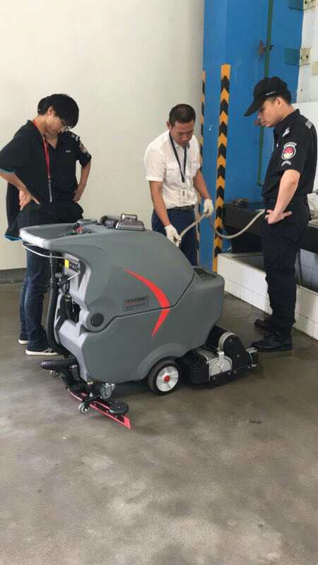 手推式工廠洗地機(jī)的洗地效果如何？